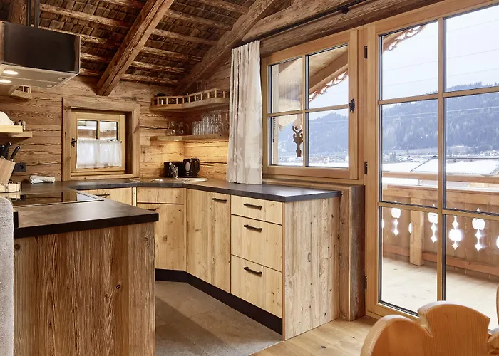 Domek alpejski Almdorf - Luxus Huettenurlaub *