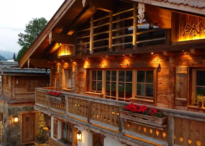 Шале Almdorf - Luxus Huettenurlaub