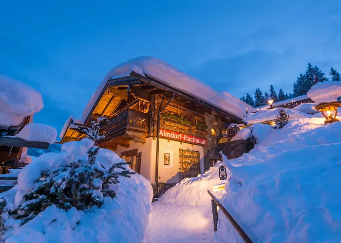 Domek alpejski Almdorf - Luxus Huettenurlaub Flachau