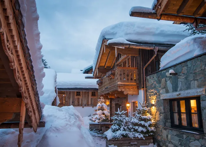 Almdorf - Luxus Huettenurlaub Domek alpejski *