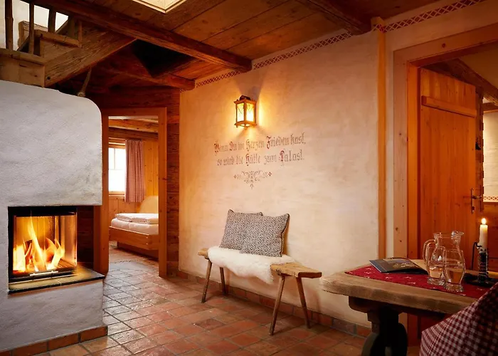 Шале Almdorf - Luxus Huettenurlaub Флахау